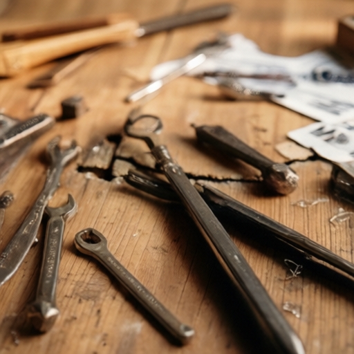 Attrezzi dell'officina