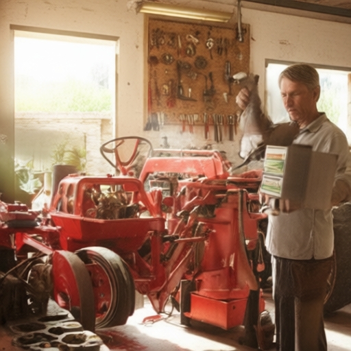 L'officina Agrisoluzioni, ordinatissima